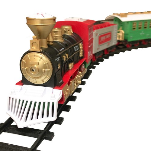 Trenino Natalizio Elettronico Per Sottoalbero A Batteria Lcf 238-6 3865